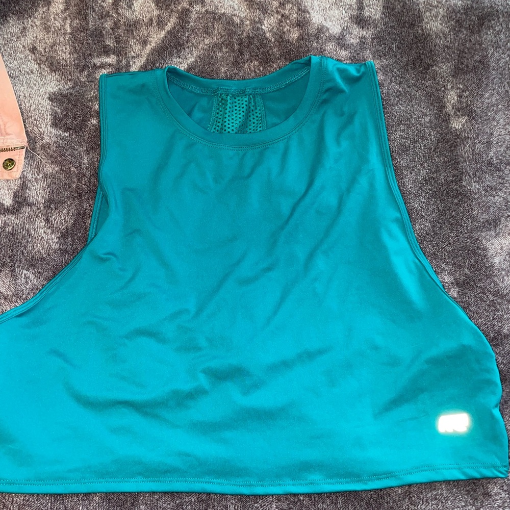 Blue tank top